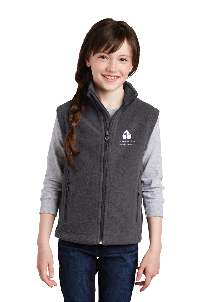 YOUTH VALUE FLEECE VEST - Image 4