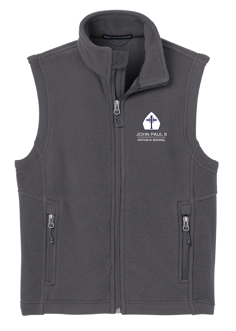 YOUTH VALUE FLEECE VEST - Image 2