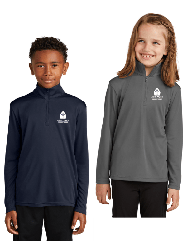 1/4 ZIP YOUTH PULLOVER