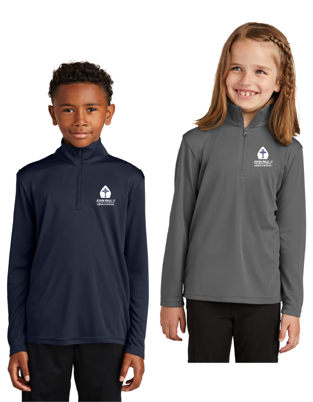 1/4 ZIP YOUTH PULLOVER