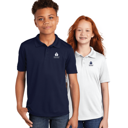 Youth PosiCharge® RacerMesh® Polo