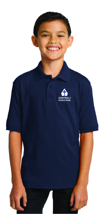 Youth Core Blend Jersey Knit Polo - Image 7